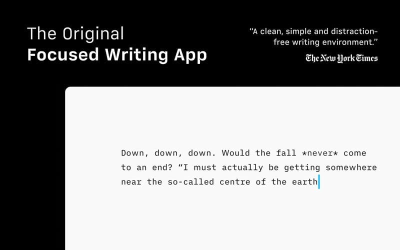 Screenshot of iA Writer
