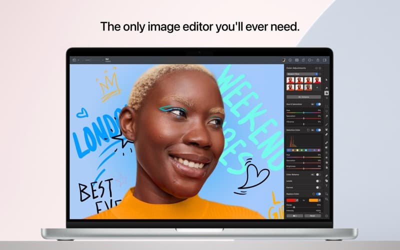 Screenshot of Pixelmator Pro