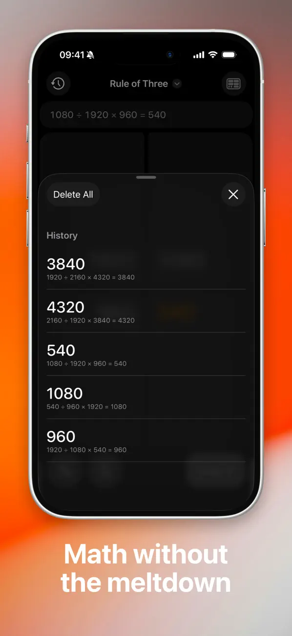 Screenshot 1 of Aspect Ratio Pro