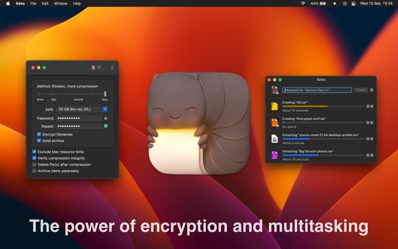 Screenshot of Keka